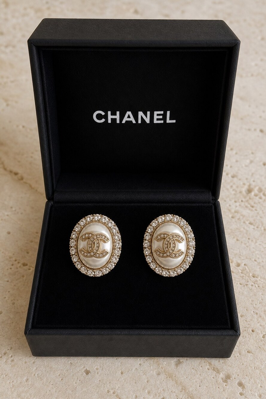 CHANEL Classic Parisian Earrings Style 34 | New with Box